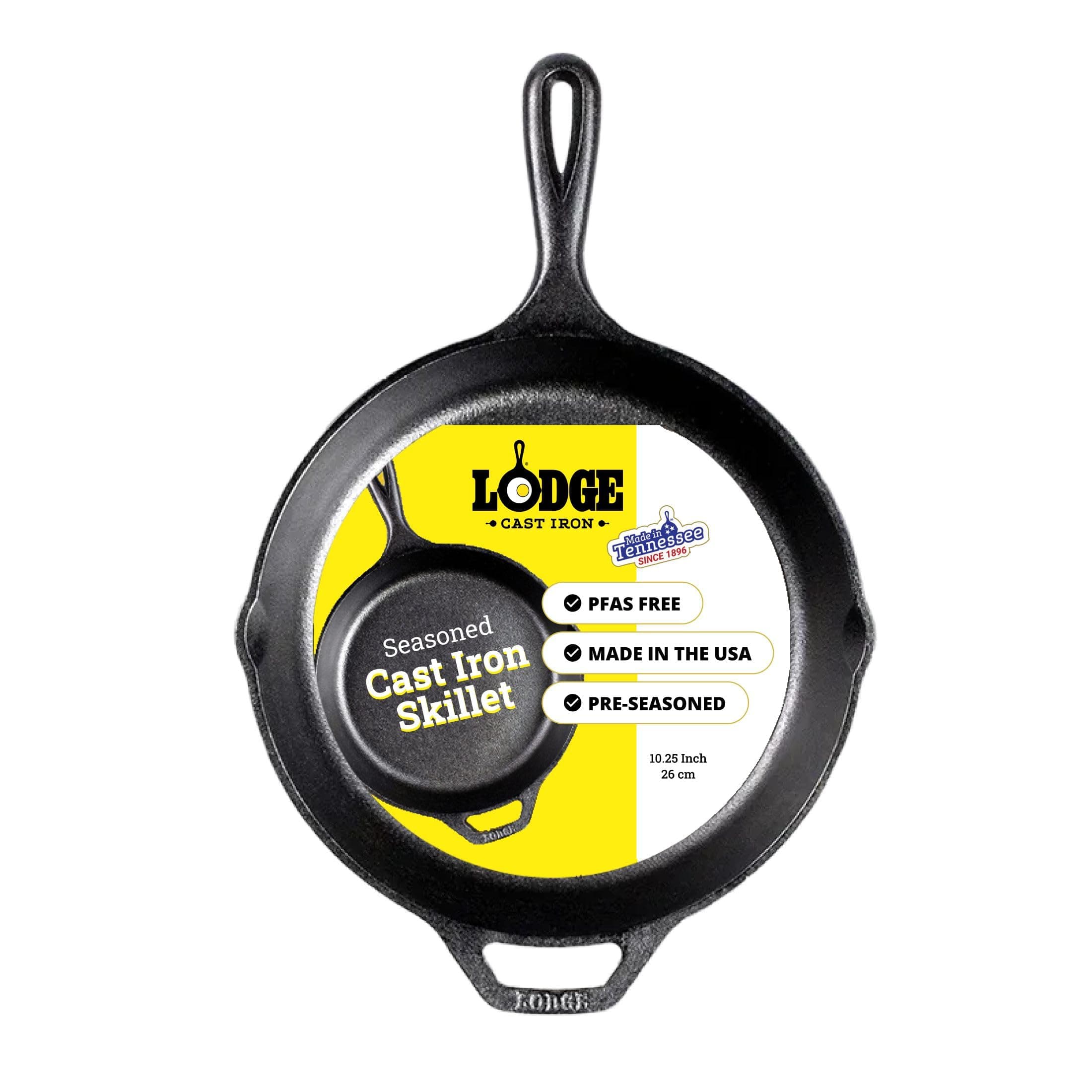 Lodge Skillet Pre Seasoned Ready Stove